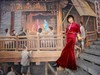 汉口里壁画汉口码头上的美女！