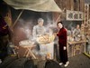 汉口里壁画汉口码头上的美女！
