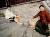 汉口里壁画汉口码头上的美女！