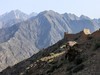 贺兰山里的明长城