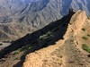 贺兰山里的明长城