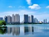 武汉城中沙湖风光