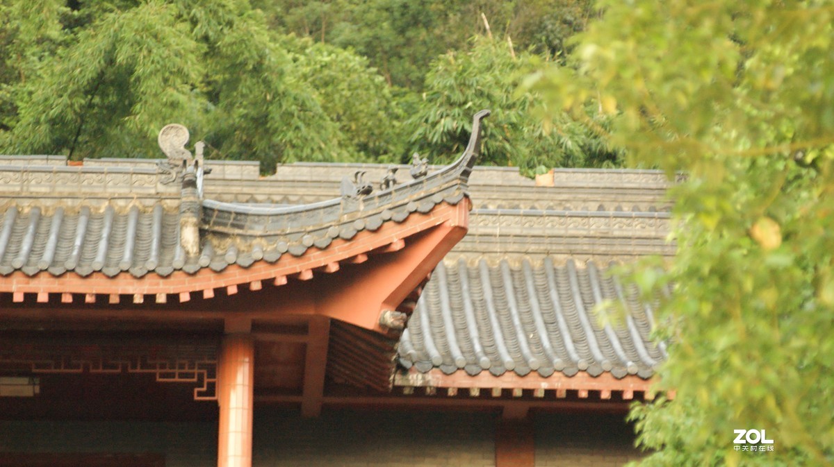 寺庙中的《古代建筑》