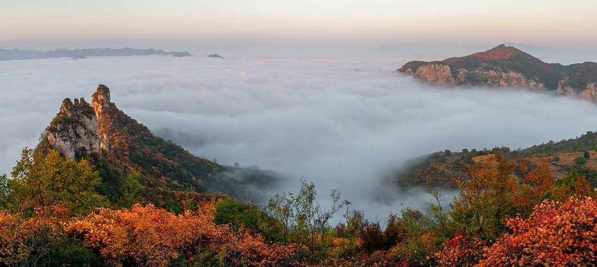 红叶岭（红叶－云海美的让人窒息）