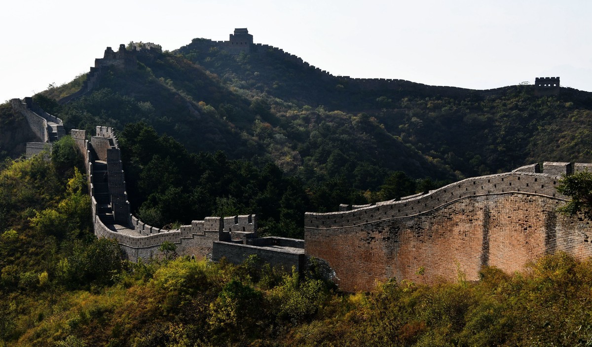 万里长城, 金山独秀!