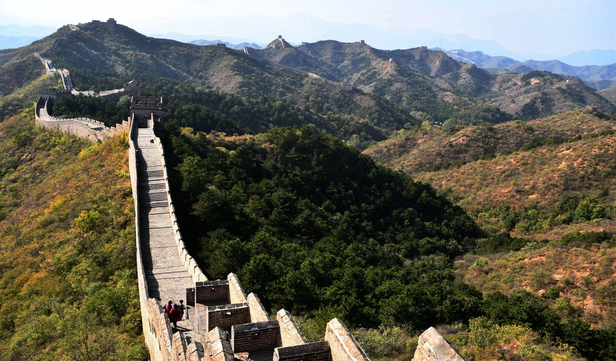 万里长城, 金山独秀!