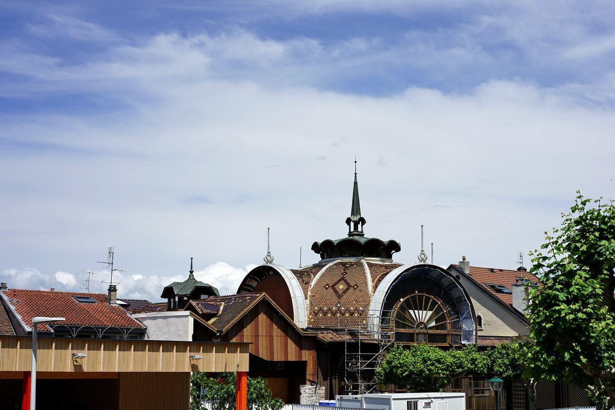 2019-06-14 纯美阳光下的依云建筑