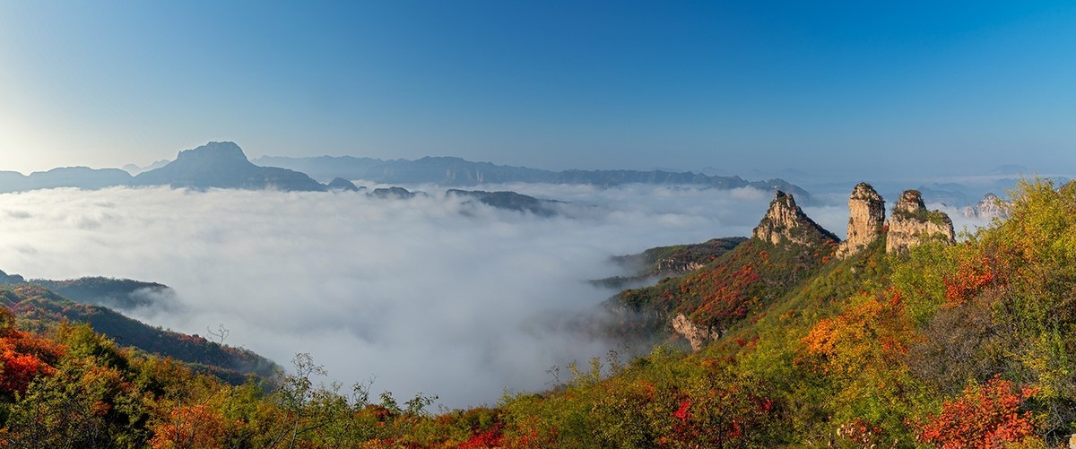红叶岭（红叶－云海美的让人窒息）