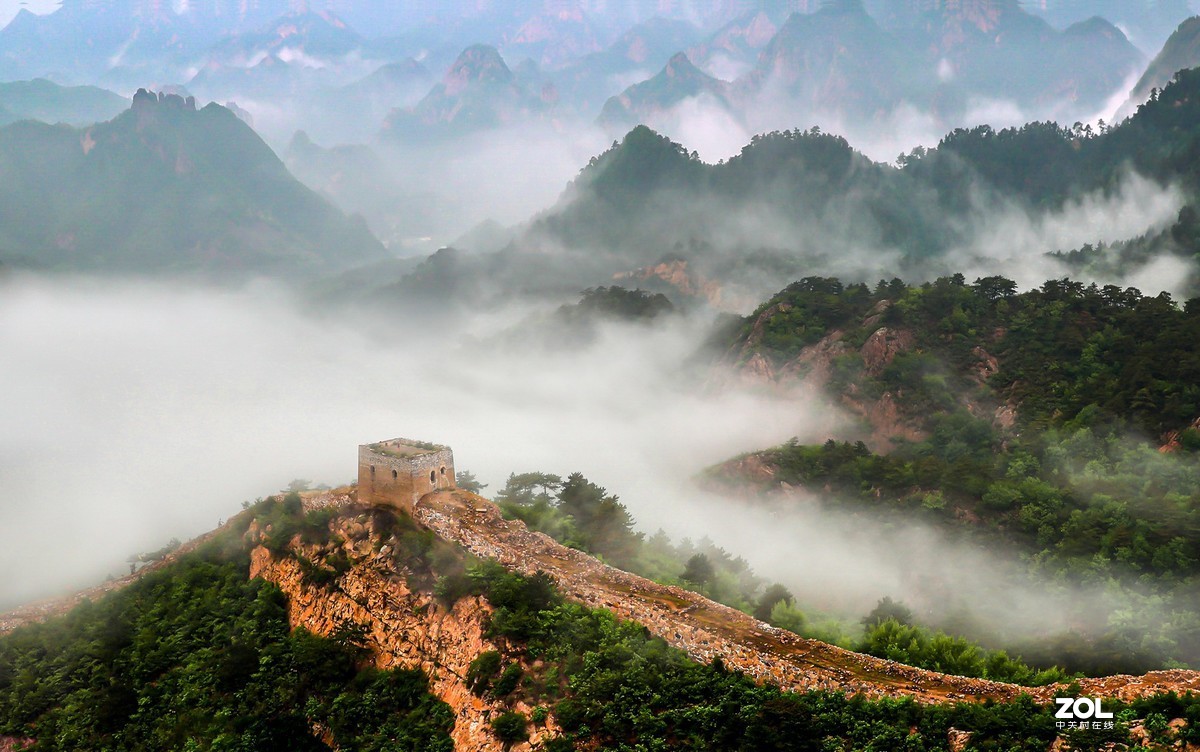 #大摄影佳# ZOL月赛 在路上  【锥子山西沟长城】