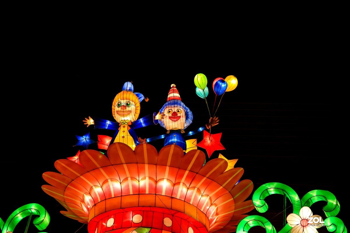 上海2016年魔灯嘉年华游记————世博公园一腚红灯会