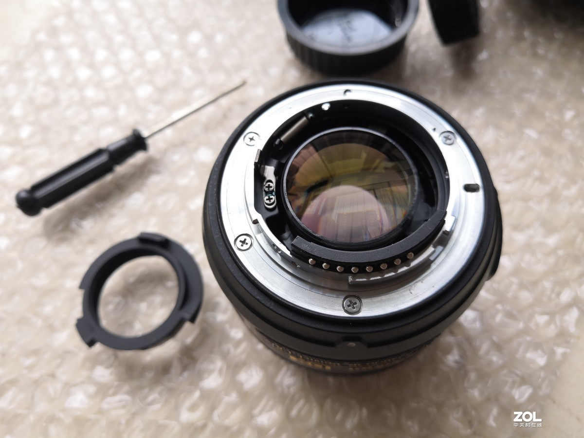 让DX 35 1.8G 满血开挂——为改善全幅上使用时的暗角而改造镜头尾部