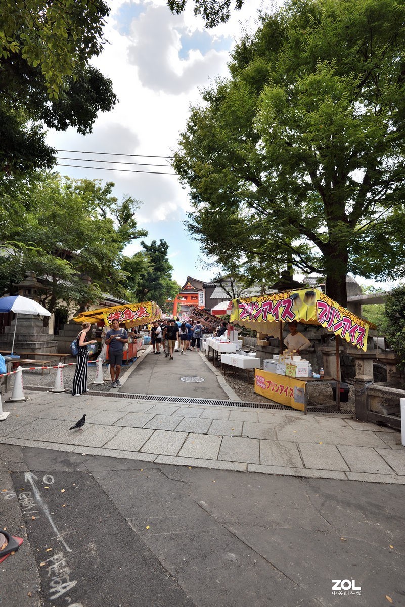 日本京都现代街景
