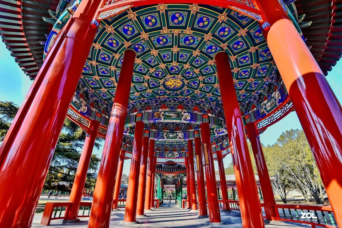 往日熙熙攘攘，今日冷冷清清（2月1日拍摄于天坛公园）