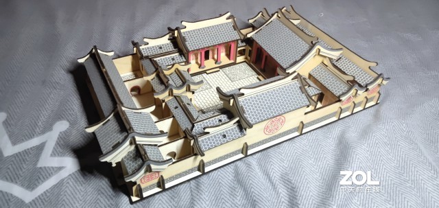 #晒年货#动手又动脑，过年无事，买个北京四合院来拼拼