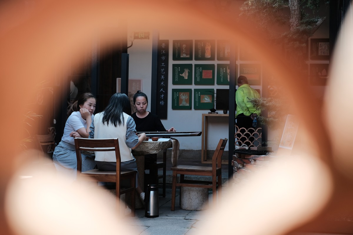 周日与儿子结伴扫街