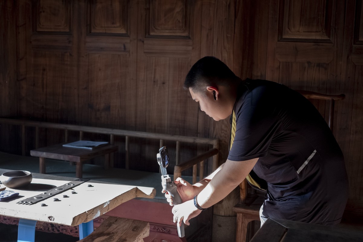 周日与儿子结伴扫街