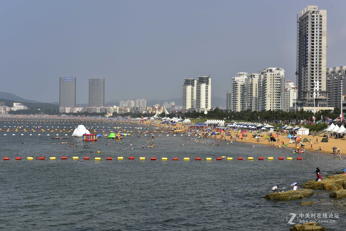 入秋第二天的威海国际海水浴场随拍-中关村在线摄影论坛