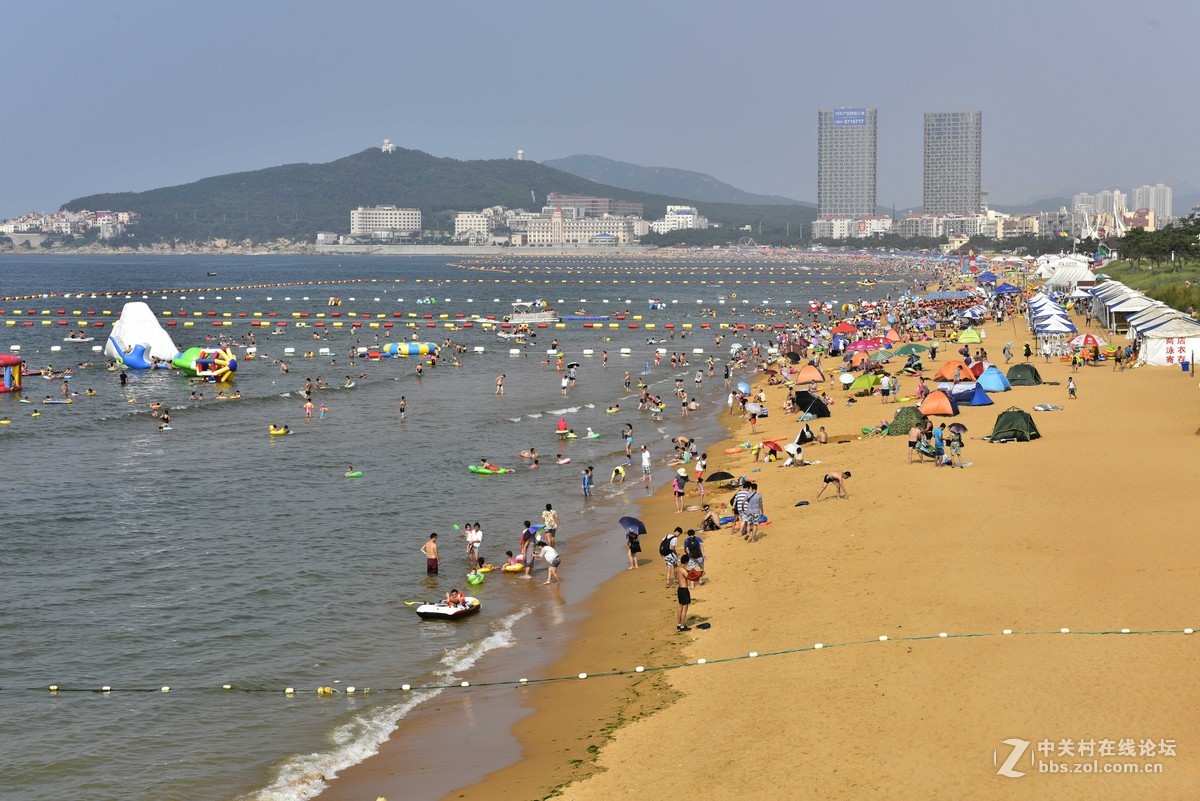 入秋第二天的威海國際海水浴場隨拍