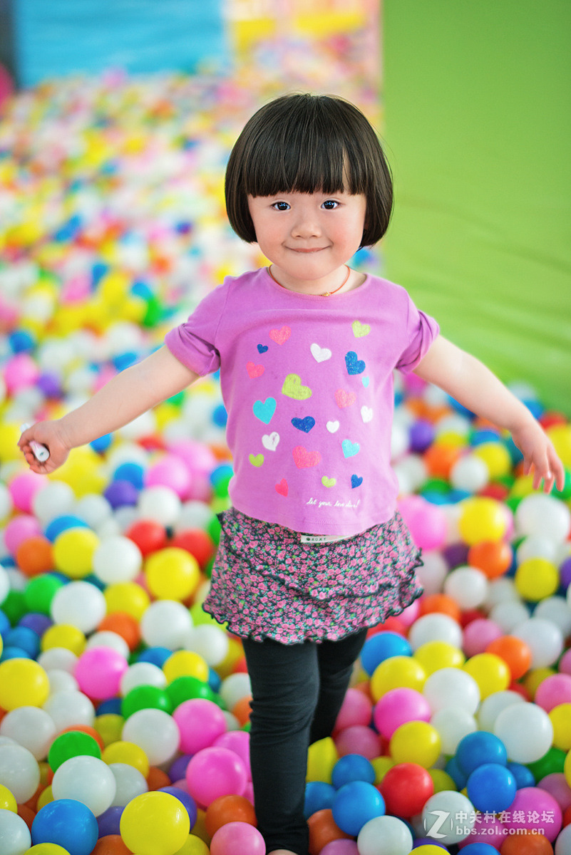 淘气堡秀宝宝~~