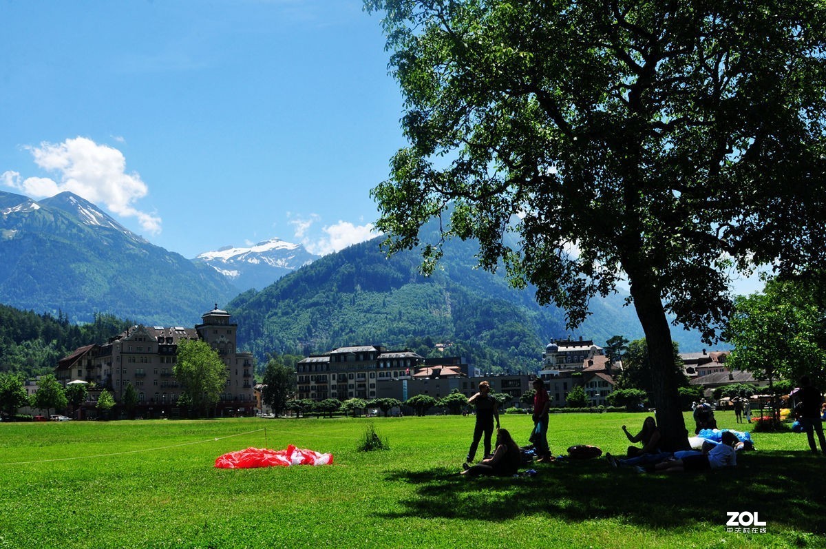 走马观花西欧行（31）【瑞士小镇因特拉肯印象】