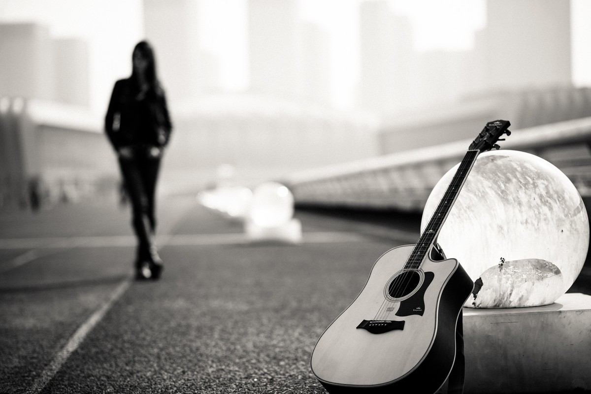 老张光影流浪的吉他