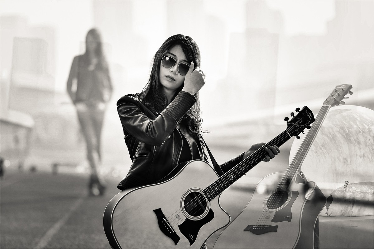 老张光影流浪的吉他