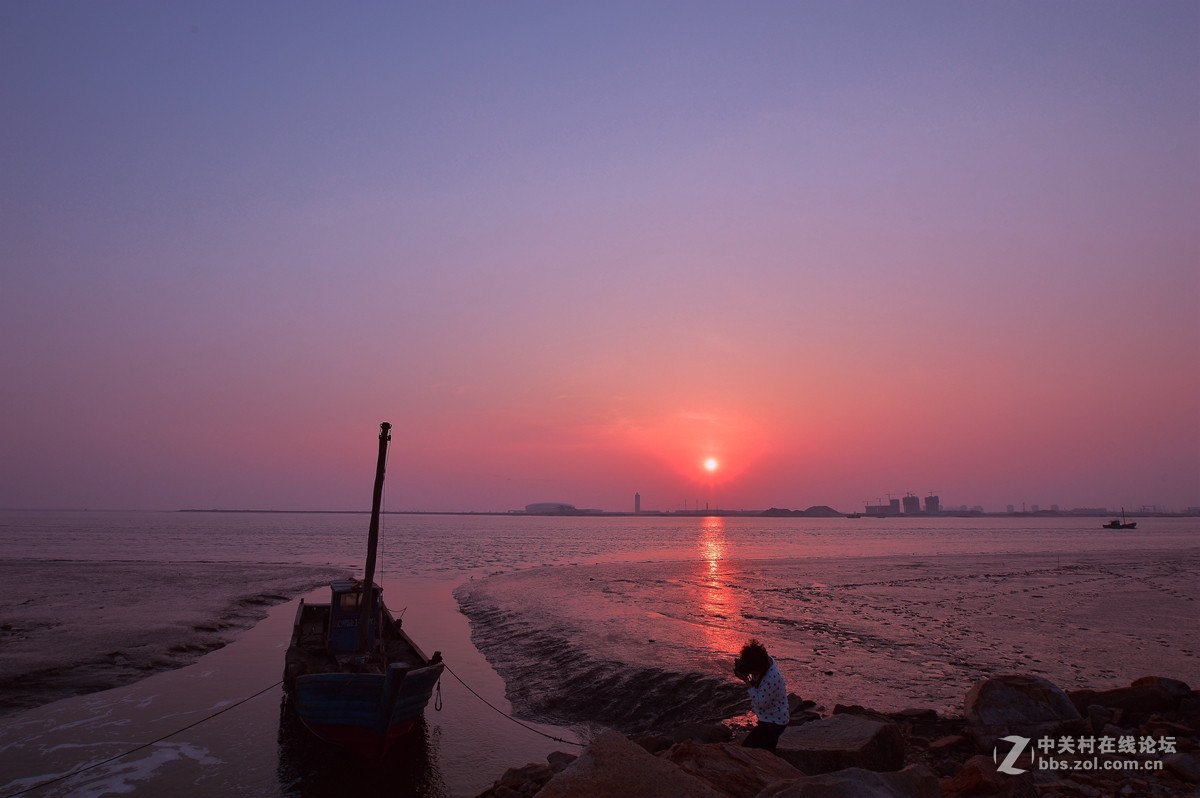 夕阳别样红