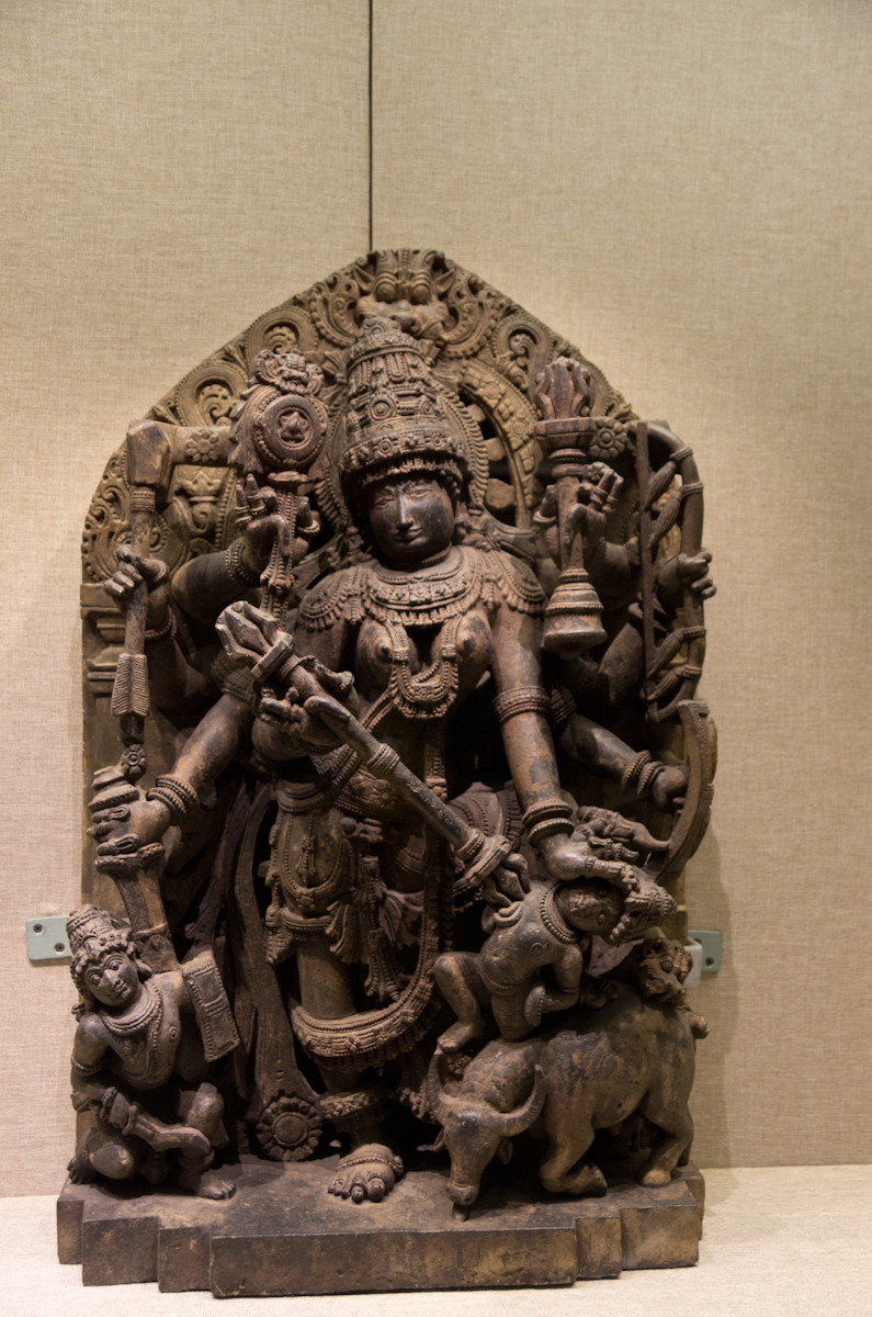 印度的世界文物展上