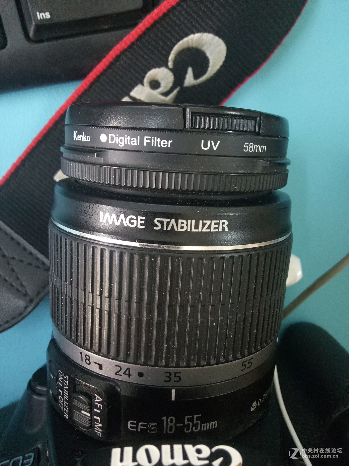 自已动手修佳能EF-S 18-55mm f/3.5-5.6 IS镜头，更换对焦排线