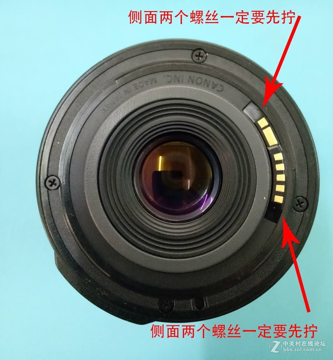 自已动手修佳能EF-S 18-55mm f/3.5-5.6 IS镜头，更换对焦排线