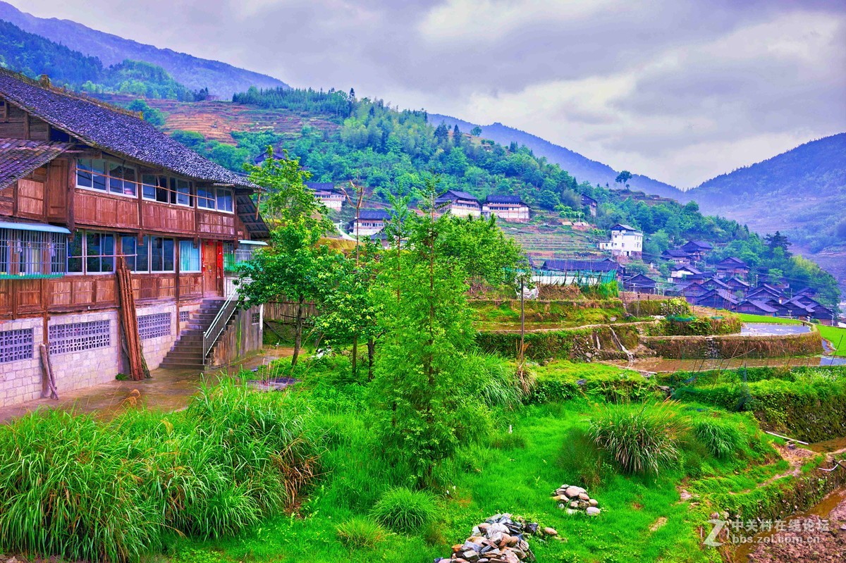 幸福伟江中洞村之春