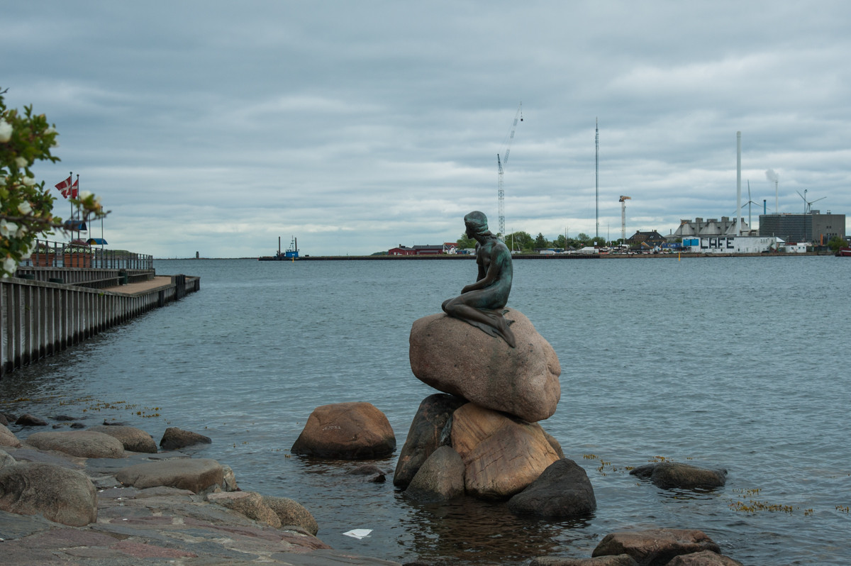 海滨公园和海的女儿丹麦行