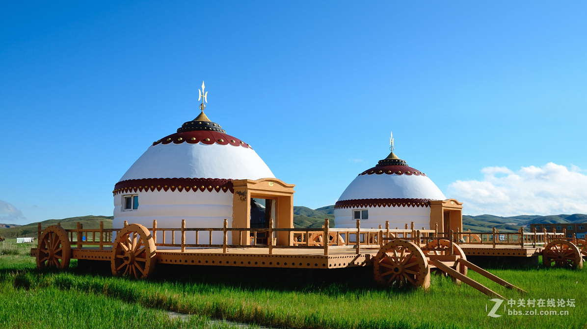 蒙古包建筑特点图片