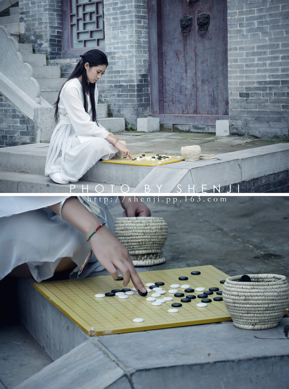【围棋古风】姑娘一个人下棋多没意思