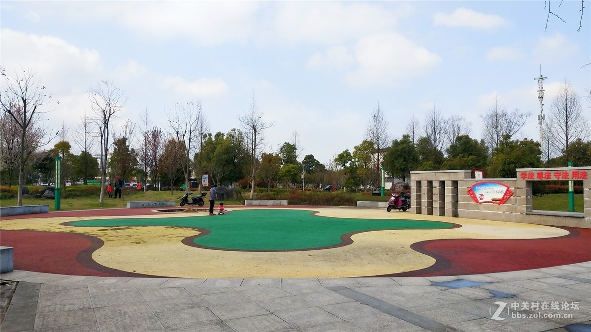 歙州广场之春花烂漫