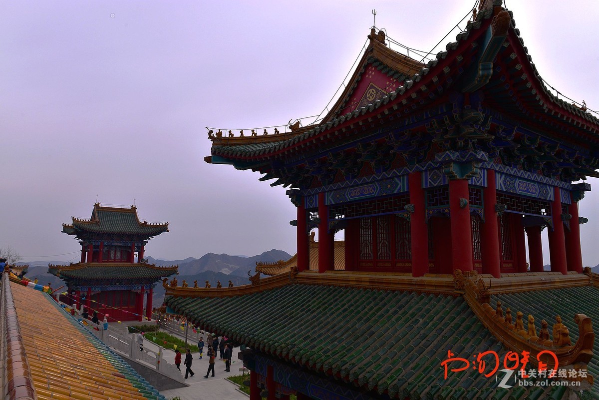 清明节游遵化卧龙山