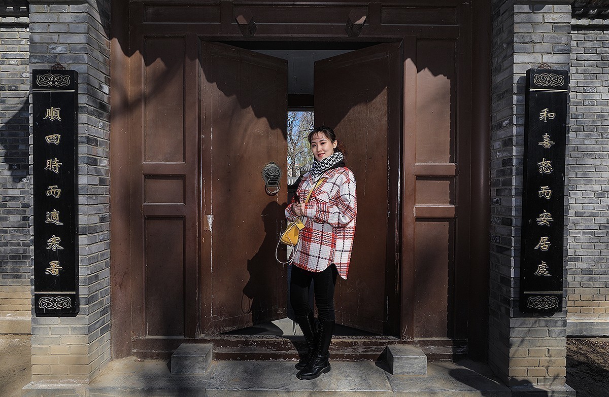 热瓦普作业《地坛公园拍模特》