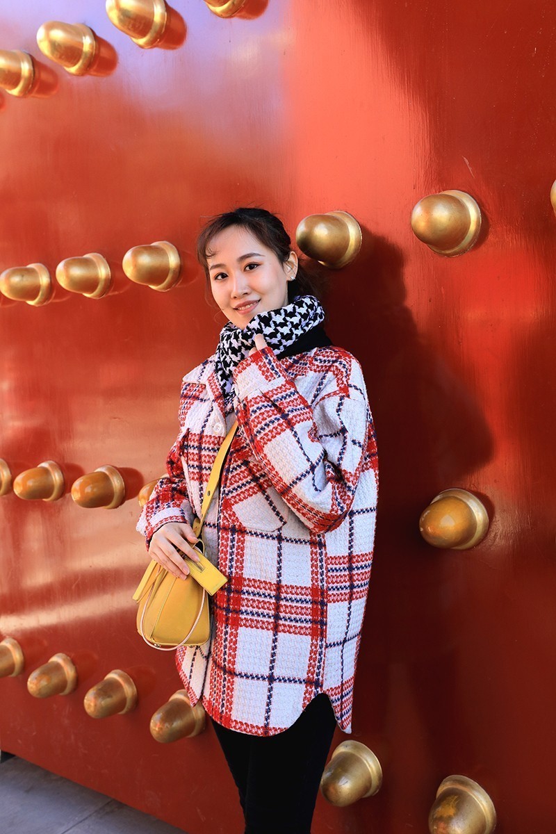 热瓦普作业《地坛公园拍模特》