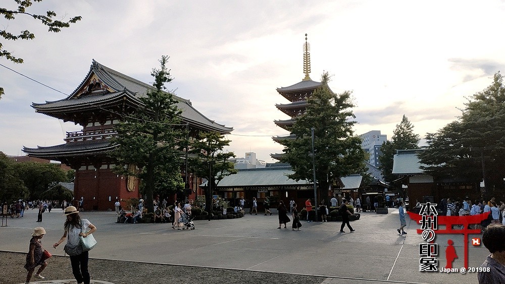 本州印象18——东京浅草寺【下】