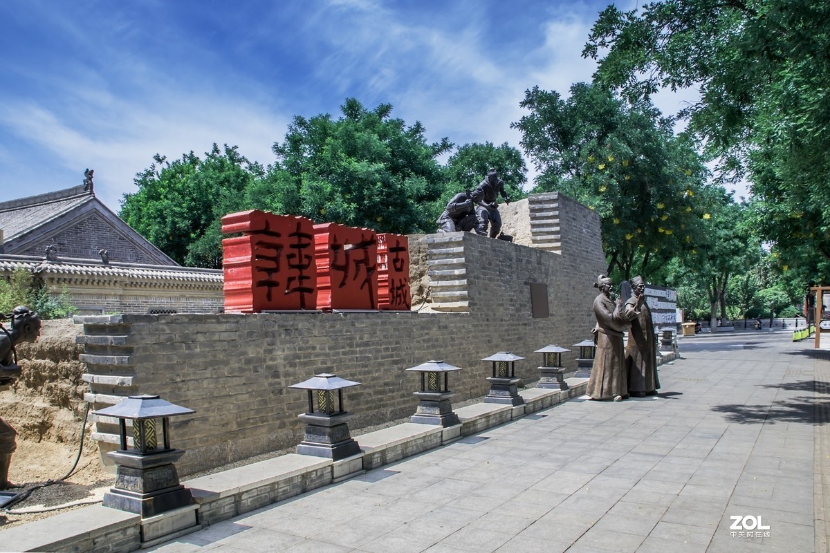 陕西古城韩城街拍