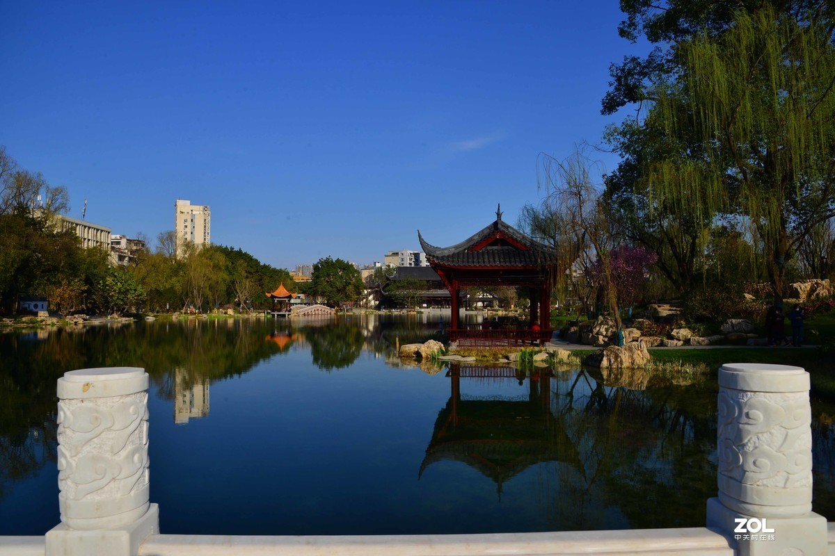 南充北湖公園新貌三