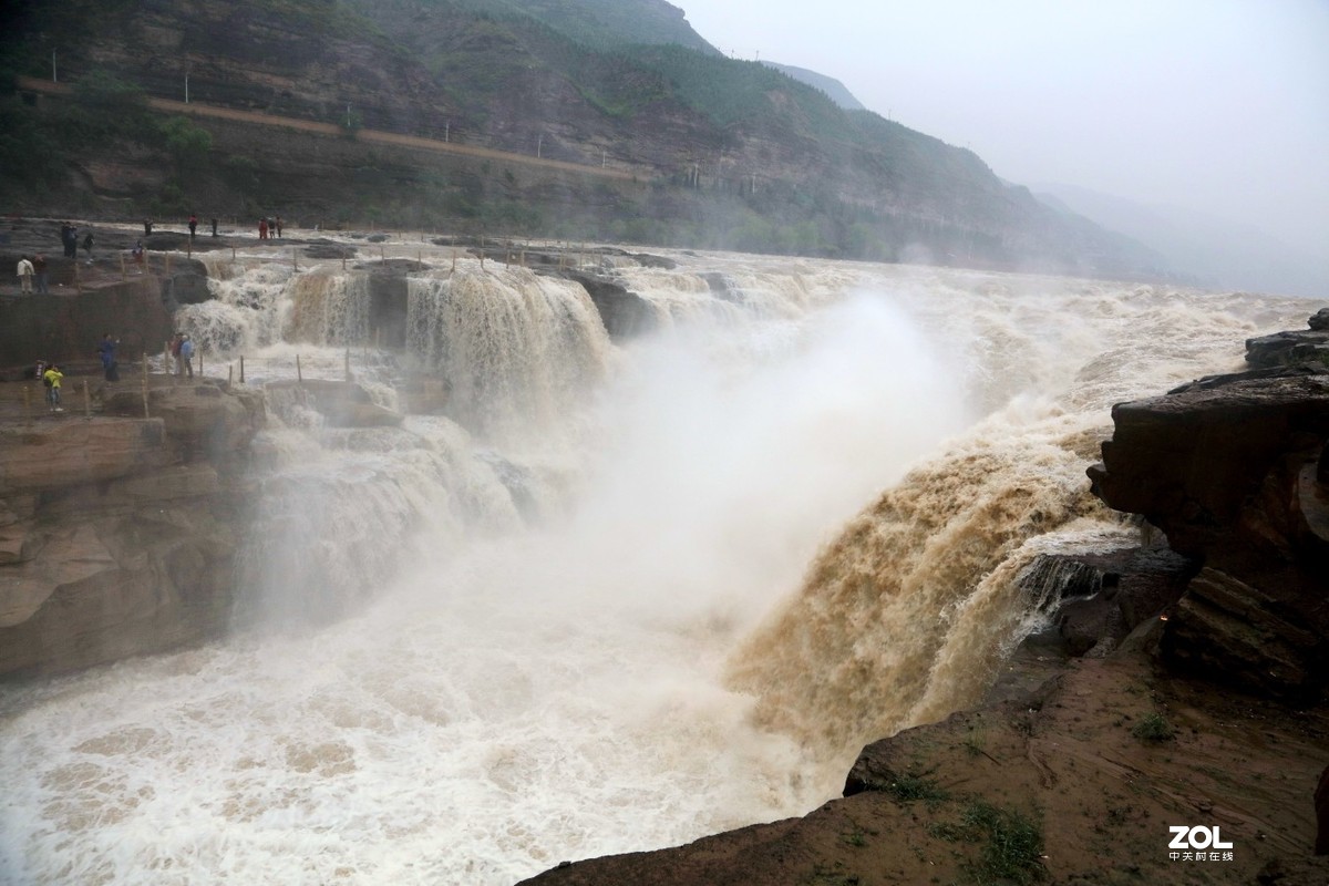 壶口瀑布加随拍额