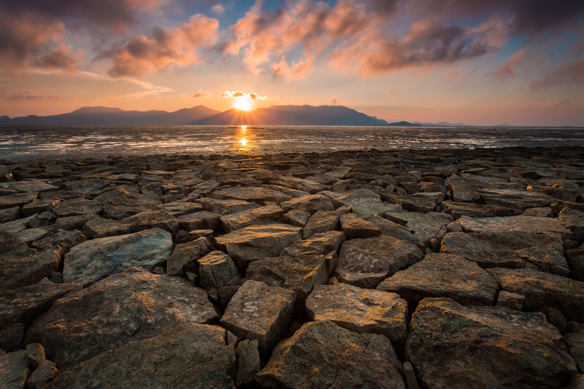普陀山日出·日落一组