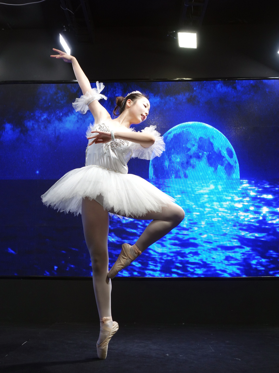 rx10018届中国国际摄影器材展芭蕾舞表演