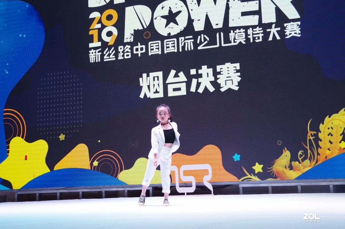 莱州源舞园小模特在烟台比赛影像