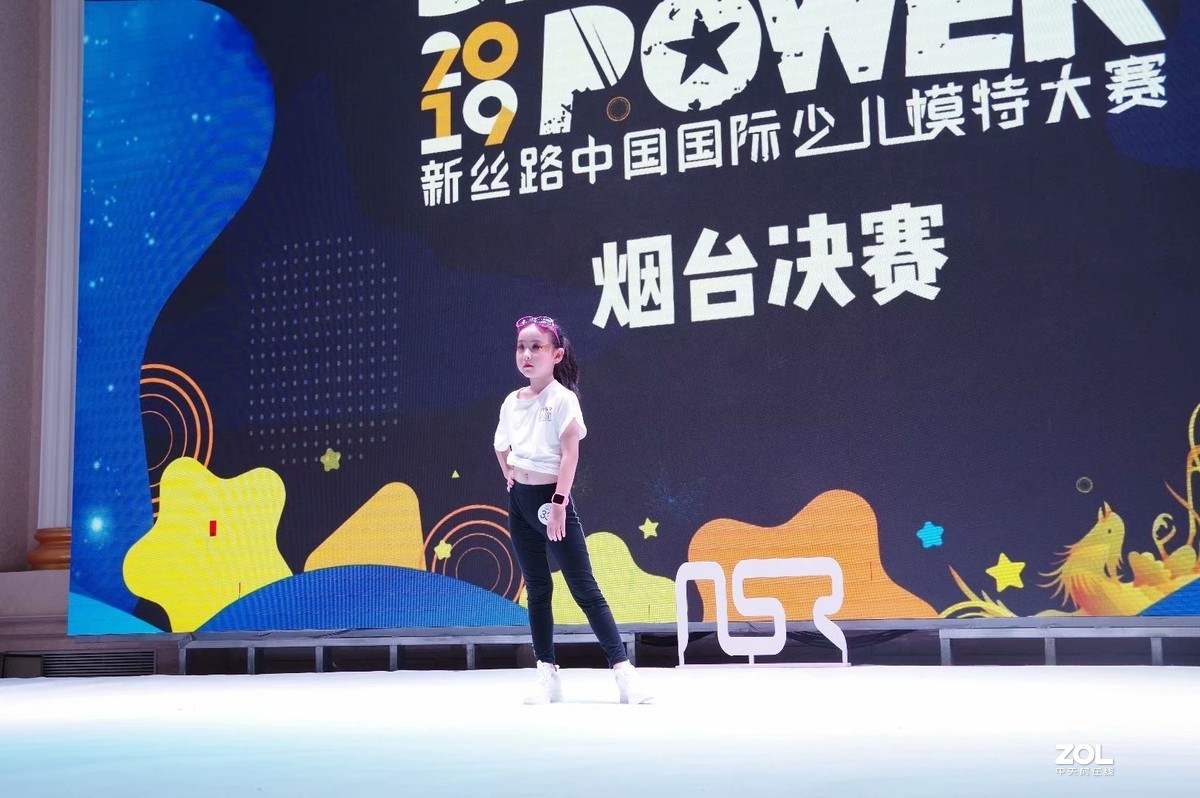 莱州源舞园小模特在烟台比赛影像