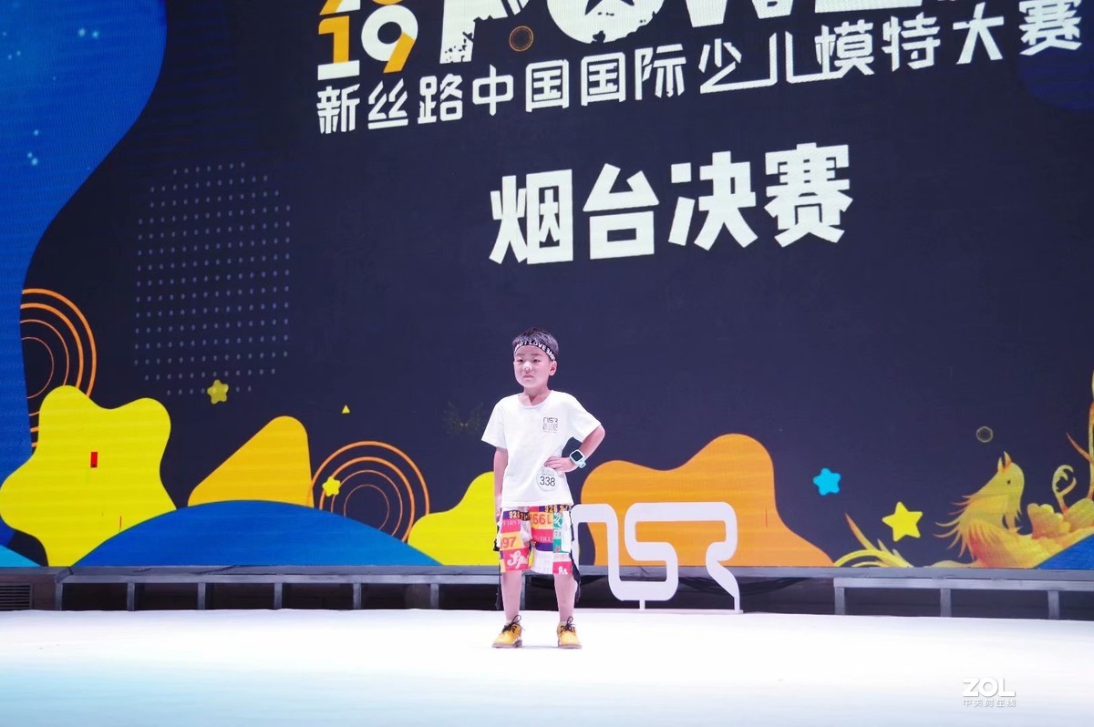 莱州源舞园小模特在烟台比赛影像