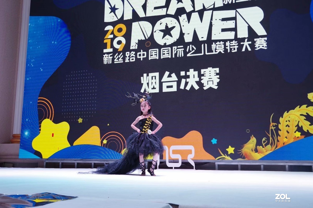 莱州源舞园小模特在烟台比赛影像