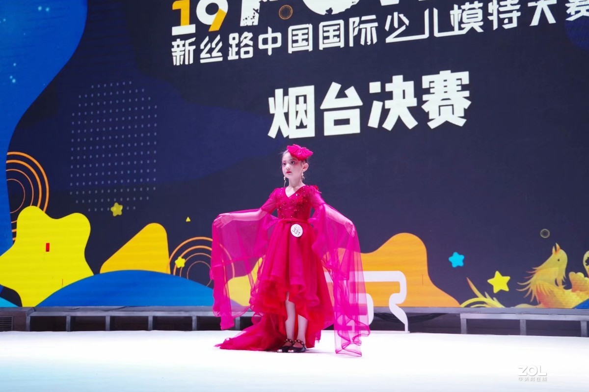 莱州源舞园小模特在烟台比赛影像