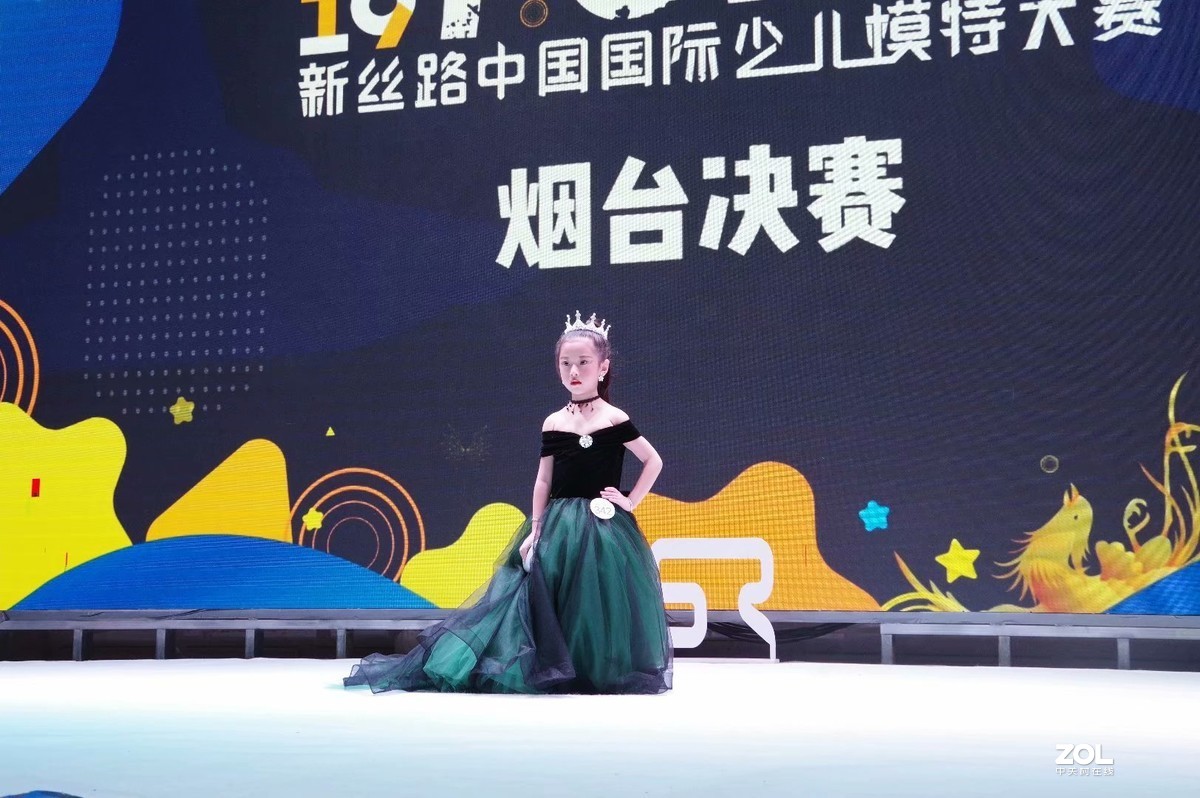 莱州源舞园小模特在烟台比赛影像